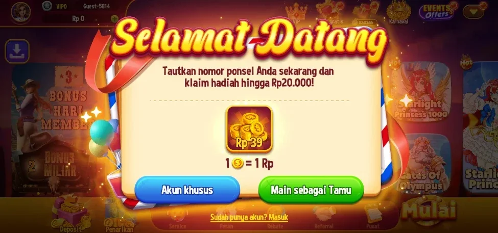 Tampilan antarmuka RPVIP3